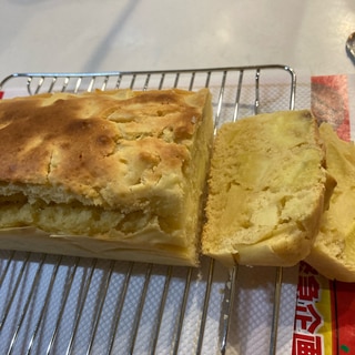 HMで作るりんごとさつまいものパウンドケーキ